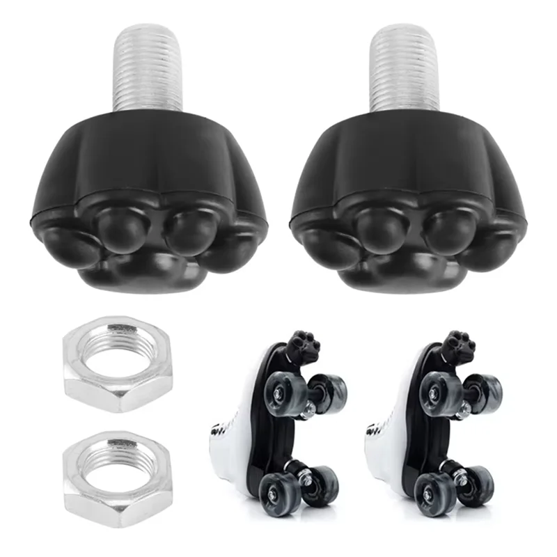 【قطرة السعر! !】سدادات كتلة الفرامل المطاطية استبدال تو توقف المقابس 2 قطعة الزلاجات الدوارة 82A ملحقات التزلج