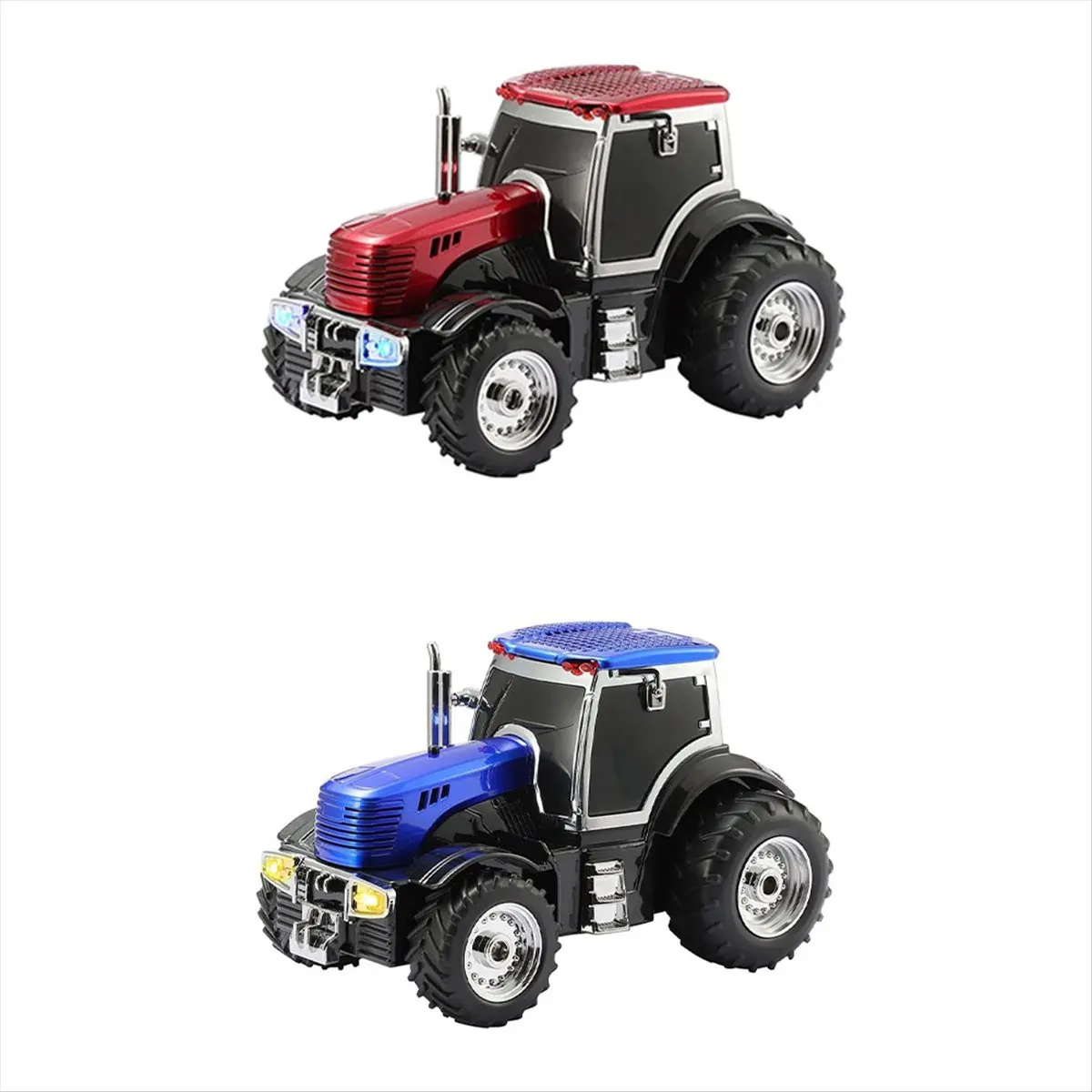 & L72A  -560 Tractor Wireless Bluetooth Speaker -LED Light Support TF Card FM Radio Stereo Music Player Bluetooth Speaker C