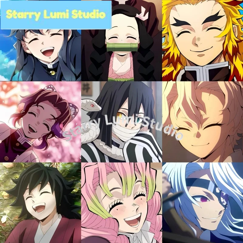 

Набор для алмазной вышивки 5D «Убийцы демонов: Хашира и Незуко: Улыбающийся портрет», полная выкладка, DIY-арт, аниме-мозаика для декора стен дома.