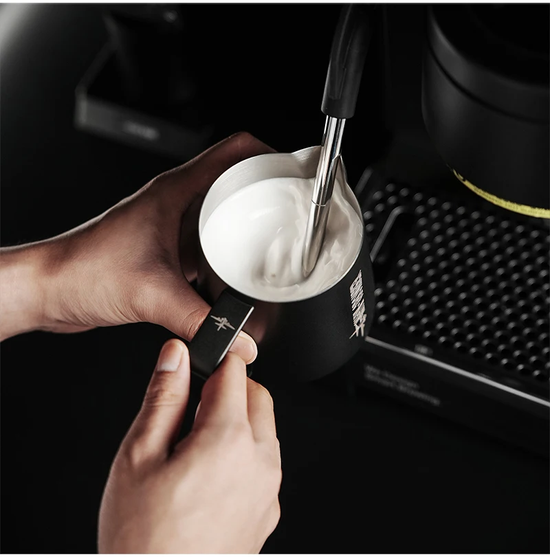 MHW 3BOMBER 400/700 ml Milchaufschäumkrug Dampfgarer Tasse Große Kapazität Milchschaumkrug Milchdampfende Latte Werkzeuge Kaffeezubehör – Detail 15