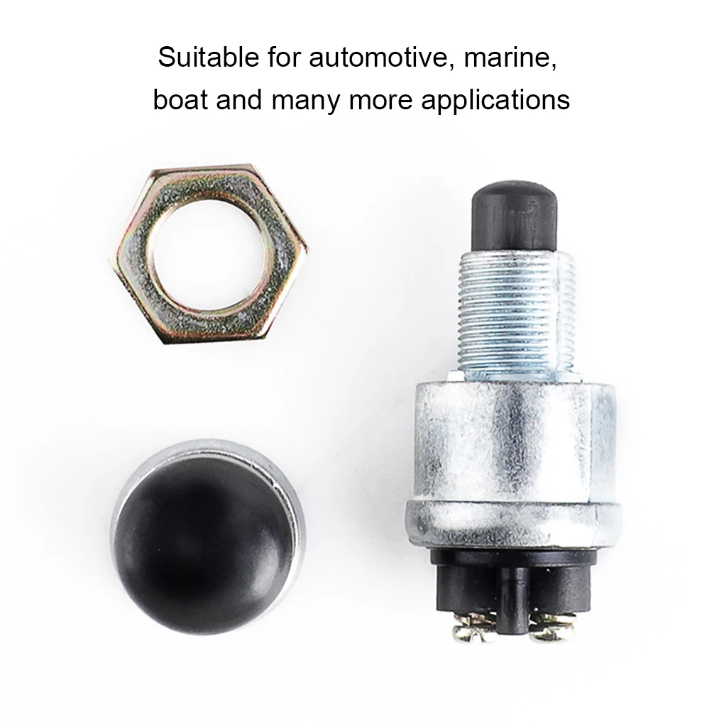 DC 12/24V do samochodu ciężarowego wymiana rozrusznik silnika rozruchu przełącznik chwilowy wodoodporny przycisk samochodowy