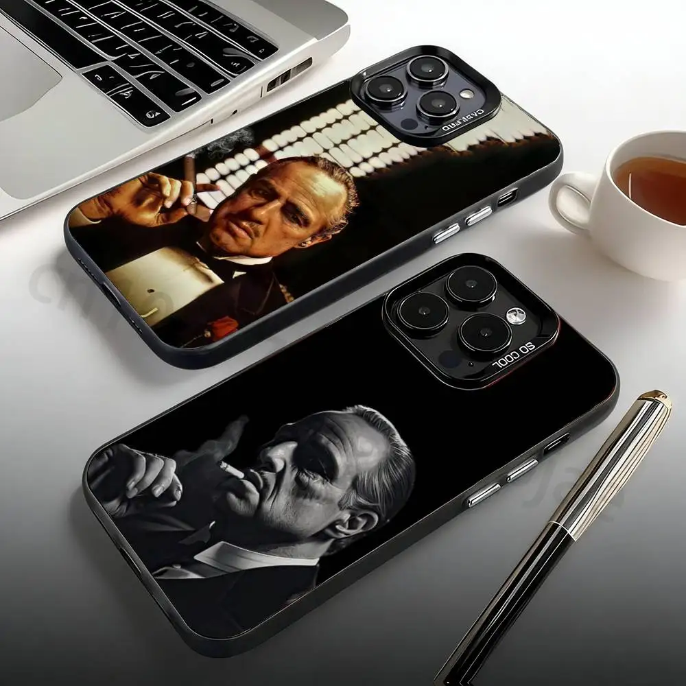

The Godfather Phone Case For iPhone 17,16,15,14,13,12,11,Pro,Max,Plus,Mini Candy Matte Shockproof Cover