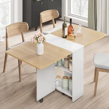 Foldable Drop Leaf Table 1