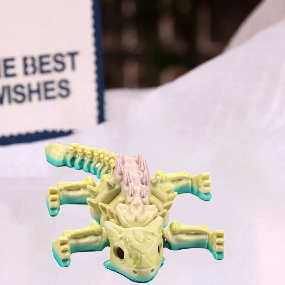 PLA 3D Printed Dinosaur Action Figures Statue Handmad Realistic Dinosaur Model Animals Figure Crafts