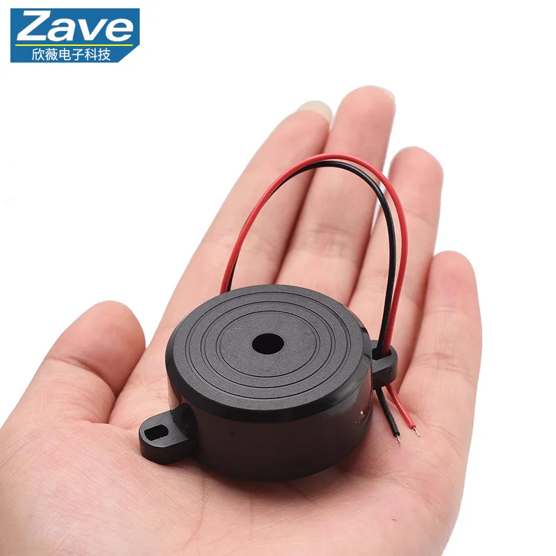4218 Active Piezoelectric Alarm Buzzer (42*18MM), High Decibel Alarm Buzzer, DC 3-24V