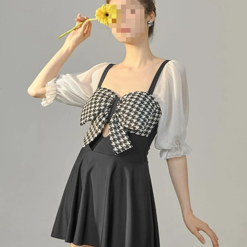 New meat cover conservative and thin chubby girl summer fashion hot spring ins swimsuit bikini