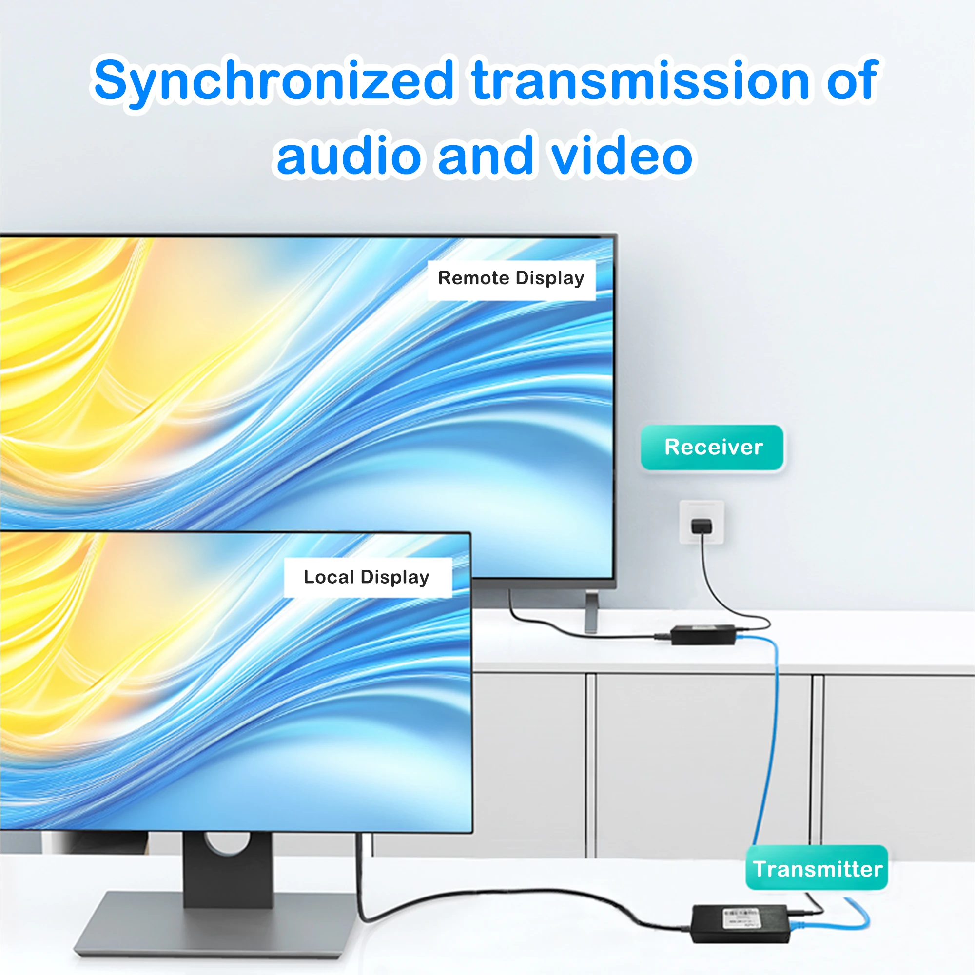 Mini 4K HDMI Fiber Optic Converter SFP Micro Fiber Extender USB Single10GB Professional Transceivers up to 4K*2K @30Hz