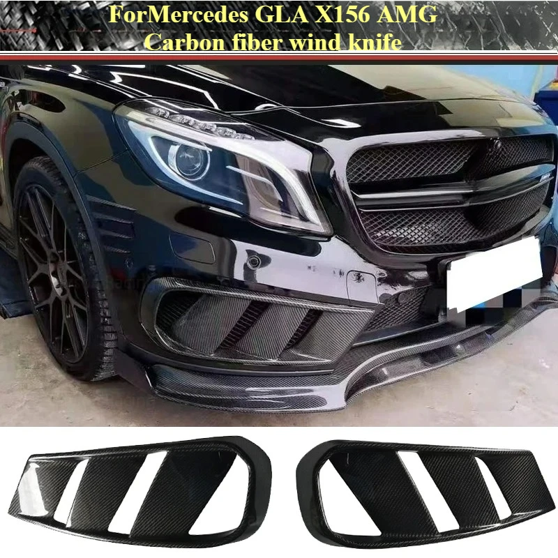 

Exclusive Production of Wind Blade Blades ForMercedes GLA X156 AMG Carbon Fiber Front and Rear Bumpers