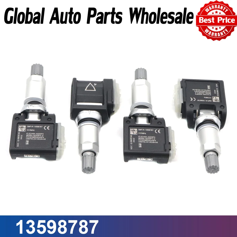 

13598787 TPMS Tire Pressure Monitor Sensor For BUICK CASCADA CADILLAC ATS ATS-V CTS CTS-V CHEVROLET Camaro Camaro ZL1 Mahindra‌