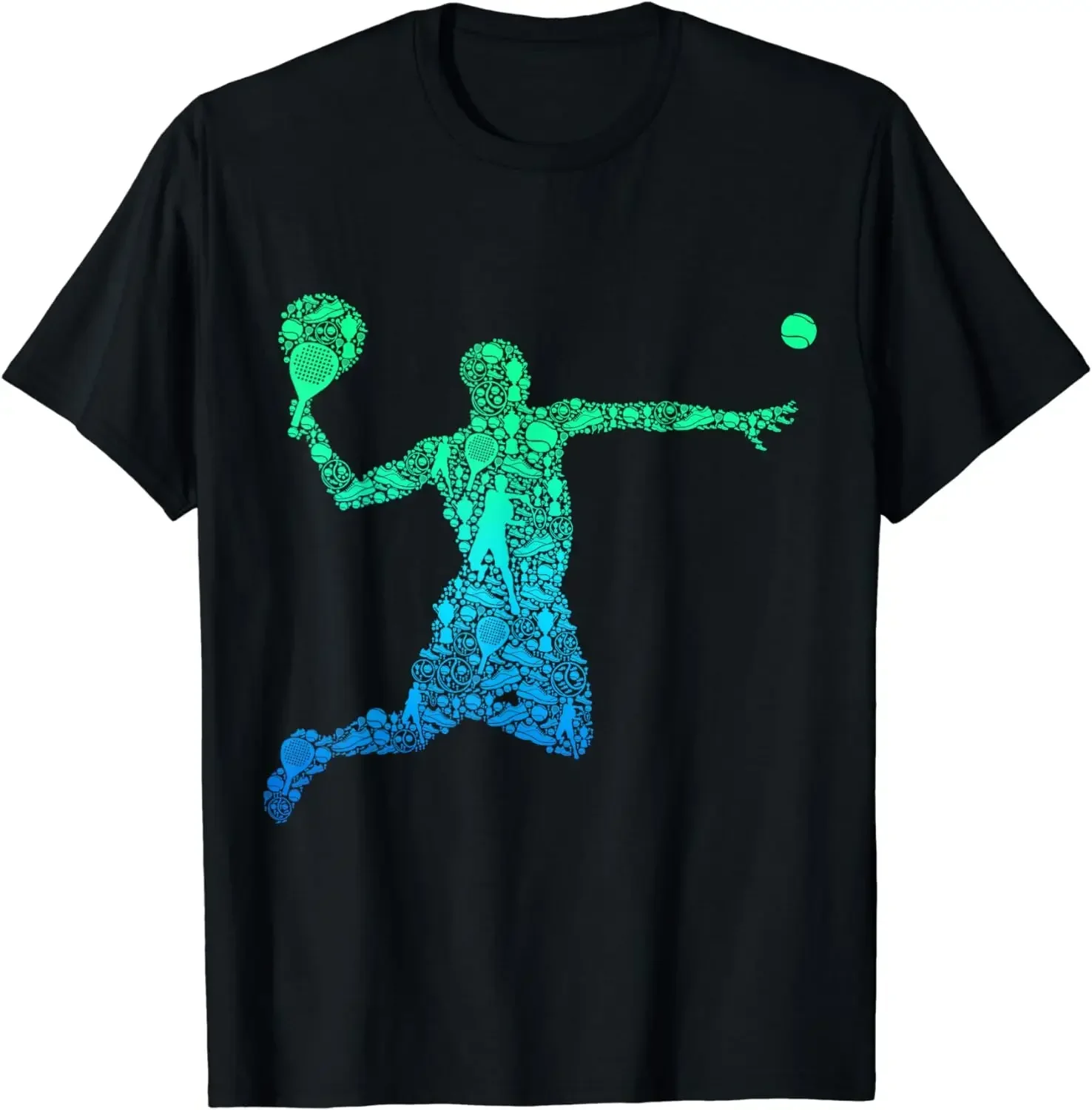 2024Padel Player Paddleball Men Kids chłopięce t-shirt casualowe koszulki ubrania sportowe dla mężczyzn Ropa Hombre