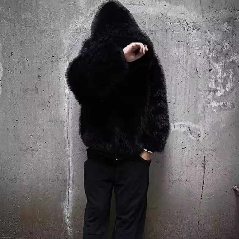 Black Harajuku Gothic Streetwear Vintage Oversized Zipper Hoodie Women Y2K New Retro Hip Hop Fashion Casual Loose Sweatshirt Men