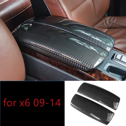 

For BMW x5 x6 E70 2008-2021 car accessories Interior center console armrest box gear panel protective cover accesorios para auto