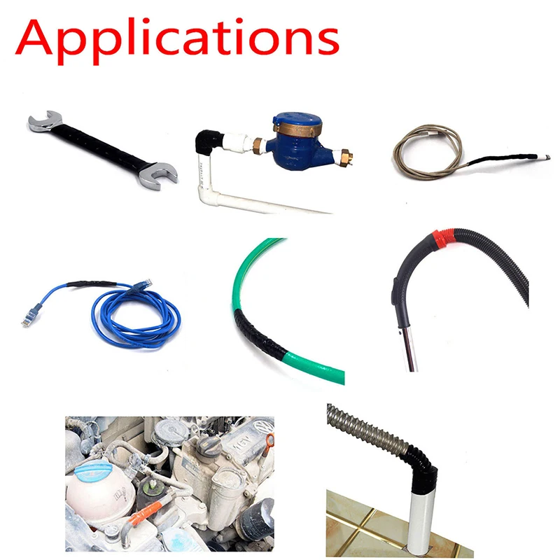 {CC44} Self Fusing Silicone Performance Repair Tape Bonding Rescue Wire Hose Tape