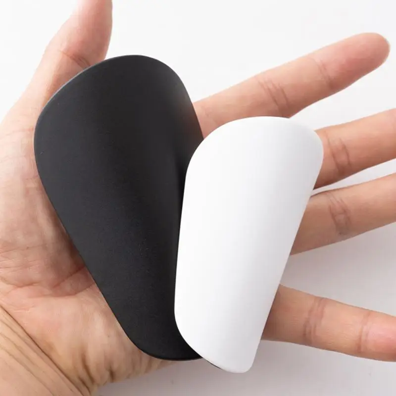 XS/S ฟุตบอล Shin Pad สวมใส่ Shock Absorbing ขา Protector น้ําหนักเบาแบบพกพาฟุตบอลการฝึกอบรม Shank Board 1 คู่