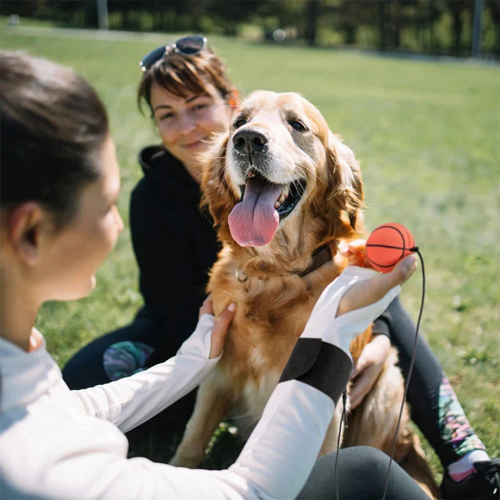 Rubber Schommelt Bal Met Elastische Band Draagbare Lichtgewicht Gamebal Voor Thuisreizen Buiten