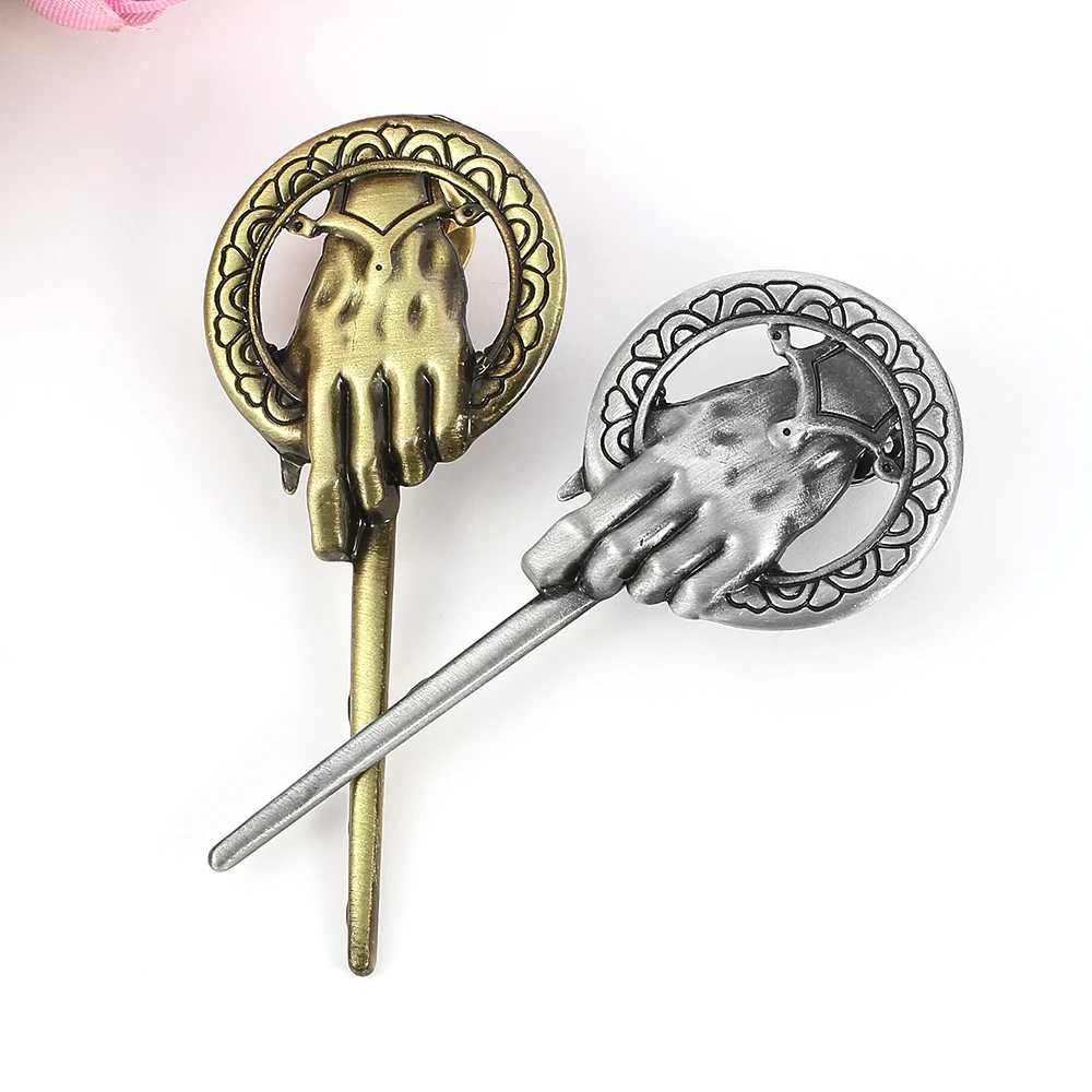 Hand of the King Lapel Inspired Authentic Prop Pin Badge Brooches Movie Jewelry