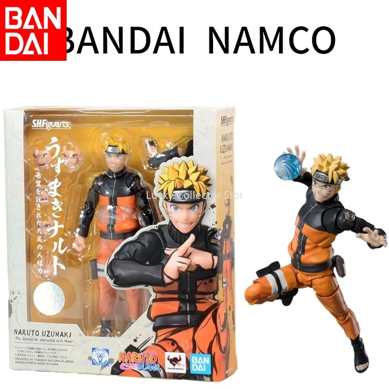 Naruto Figure Naruto Uchiha Itachi Madara Sasuke Kakashi Obito Minato Bandai Official Genuine Toy Gift