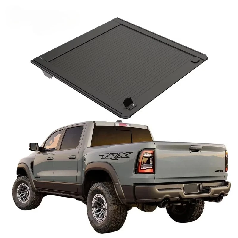 Hard Retractable Waterproof Truck Bed Tonneau Cover for Low Profile 2002 2025 2026 Ram 1500 5th Gen 6.4 5.7