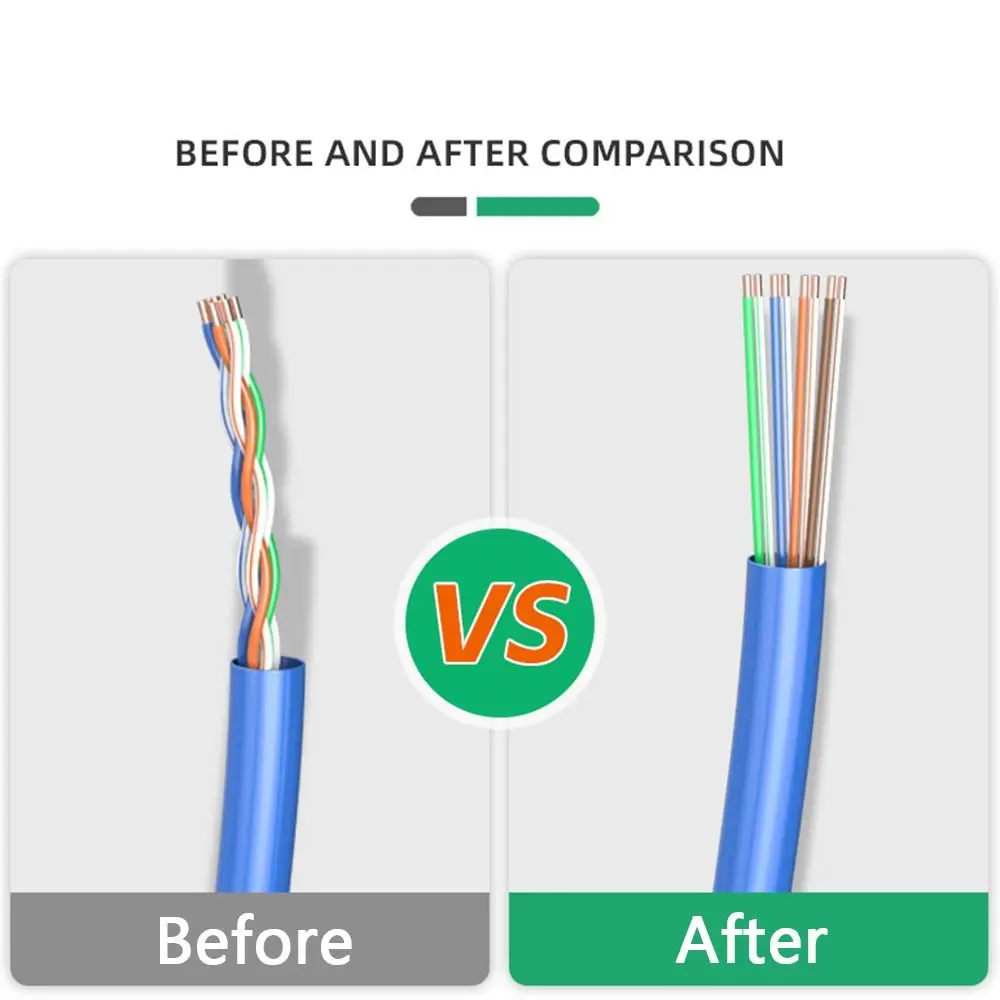 

Pen Type Network Cable Manager Fast Separation Efficient Quick Wire Separator Durable ABS Network Cable Untwist Tool Electrician