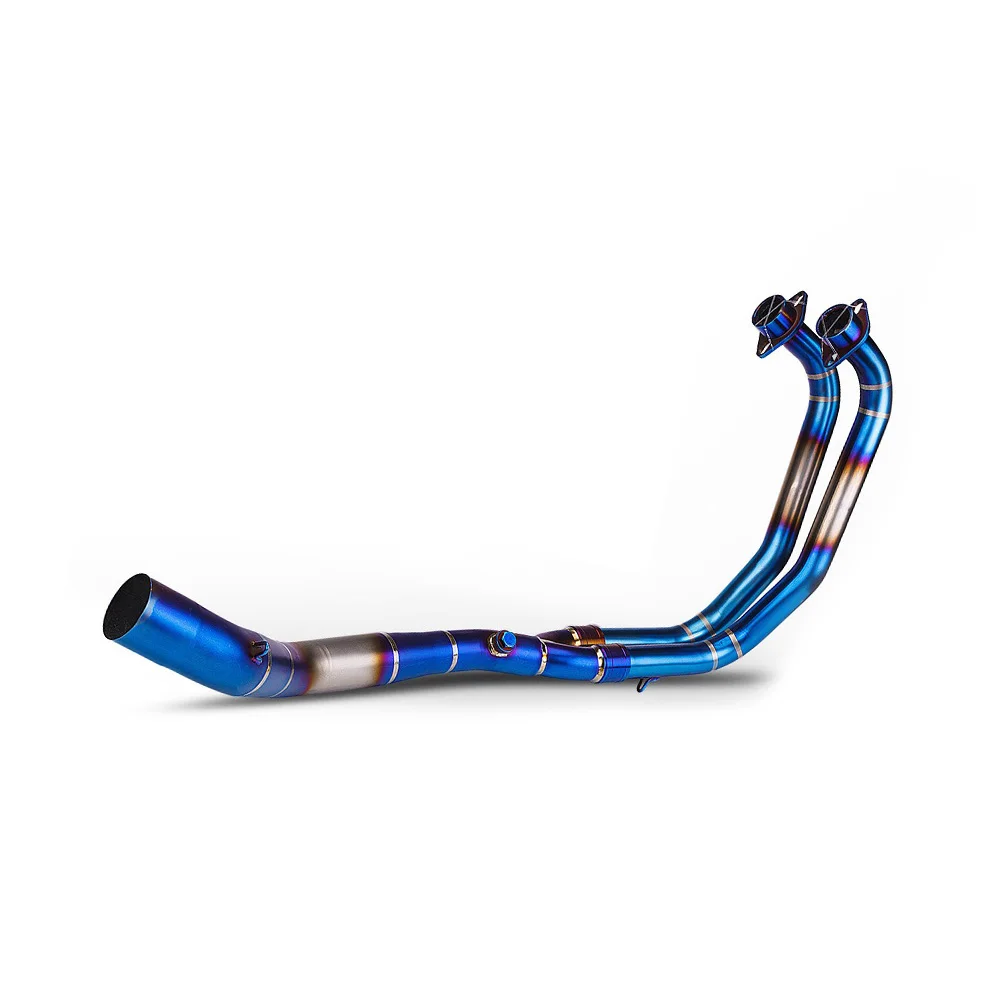 Auspuffanlagen, Auspuffkrümmer, komplettes System, Schalldämpfer für Yamaha MT-03 2021-2024, YZF R3 Auspuffrohre – Detail 5