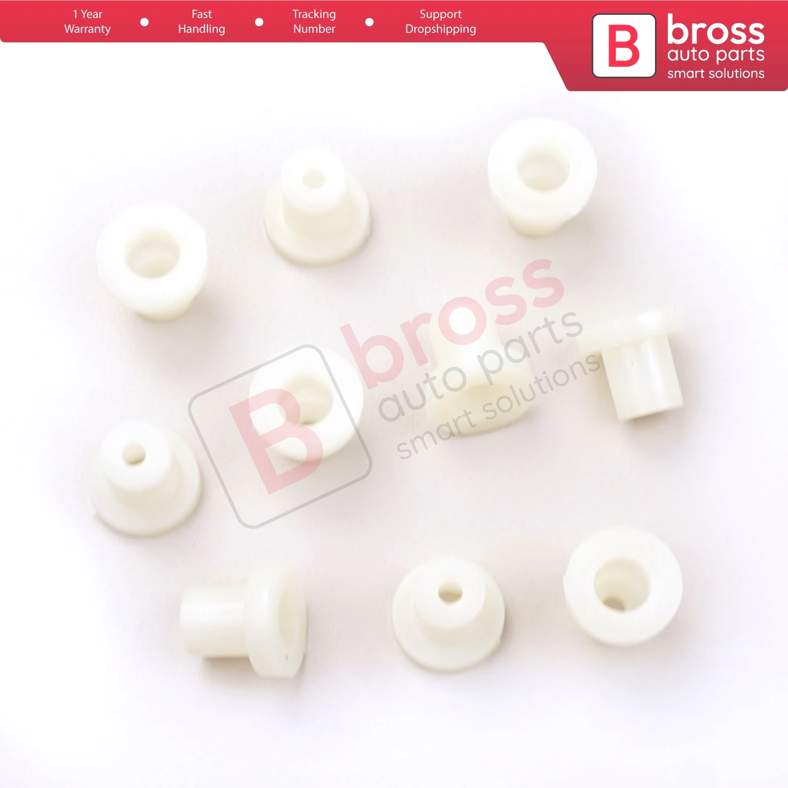 Bross Auto Parts BCP002 10 Pieces Cable End Rope Dowel for Window Regulator Winder Mechanism Type BCP002 Fast Handling