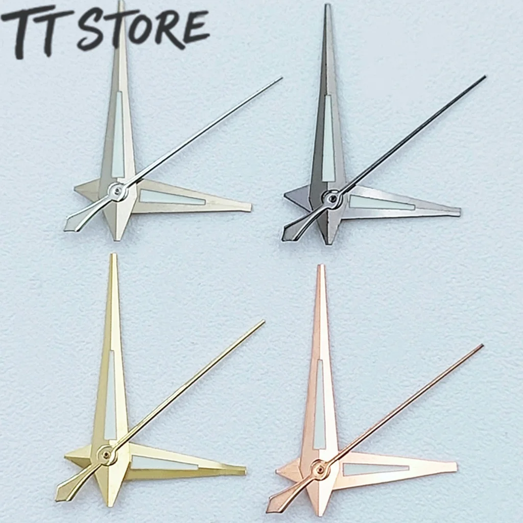 

NH35 Hands Silver Gold Rose Gold Gun Watch Hands Green Luminous Fit NH35 NH36 7S26 7S36 4R35 4R36 Movement Watches Pointers