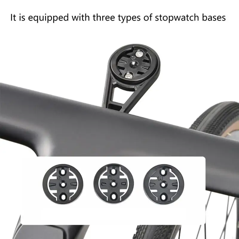 

340F Road Bicycles Computer Mount Adjustable Out Fronts Bike Extension Bracket Light Stands Bike Computer Mount Adapters Base