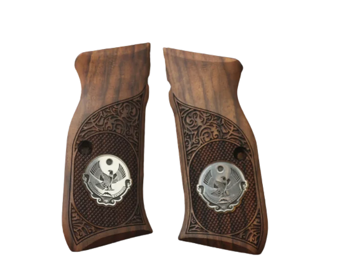 KSD Brand SAR (Unwavering) P8L (Kılınç 2000 Light) Compatible Walnut Grips Framed