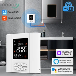 Tuya Smart Home WiFi Heating Thermostat Zigbee Thermostat Low Power Battery Gas Boiler Temperature Controller Alexa Google Home