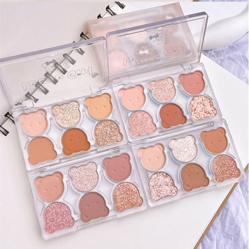 1/3/5PCS Contouring Highlighting Blush All-in-one Palette Matte Unique Texture Pastel Colors Lasting Shiny Dramatic Eye Look