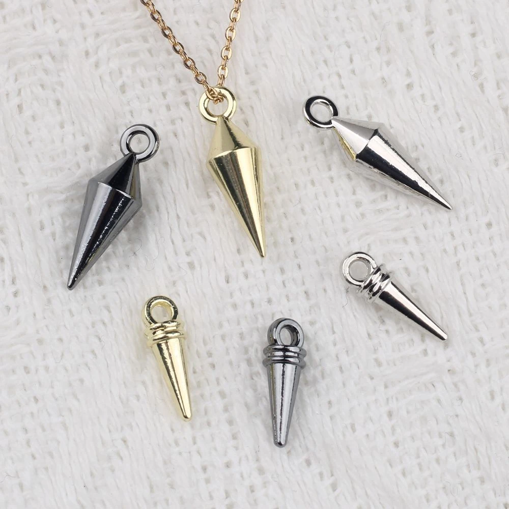 

10pcs Simple Fashion Water Drop Shape Pendant Earring Necklace Bracelet Jewelry Making Accessories Handmade DIY Ornament Craft