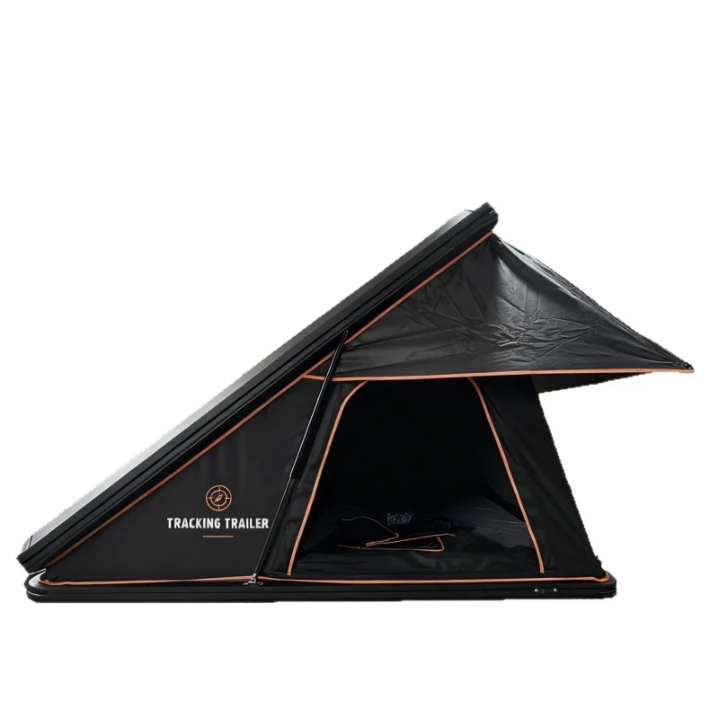 Collapsible car-mounted pentagonal triangular roof tent outdoor campingSUVTank off-road self-driving and car camping