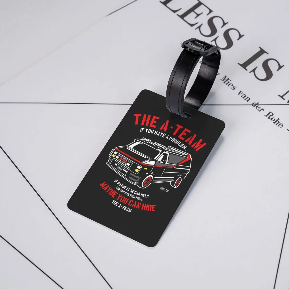 

Бирки для багажа The A Team: аксессуары для чемоданов, этикетки для путешествий, держатели для идентификационных бирок с именем и адресом