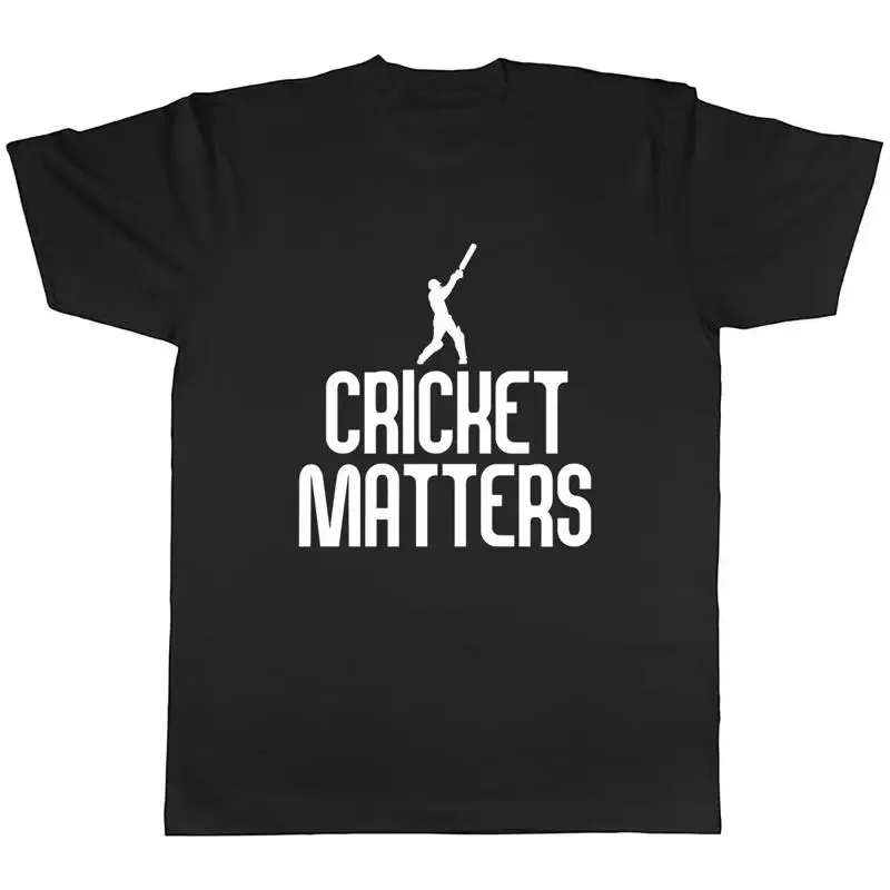 Cricket Matters Mens Unisex T-Shirt Tee