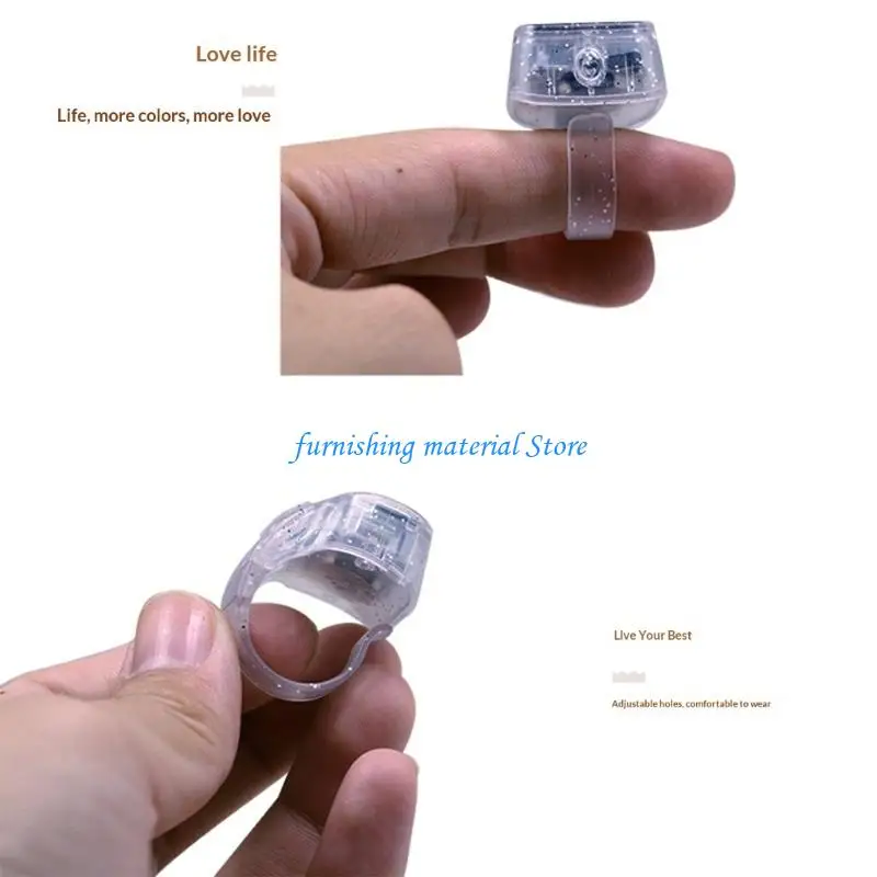 Y5GD Plastic Rings Counter For Comfortable Wear And Accurate Counting In Daily Tasks