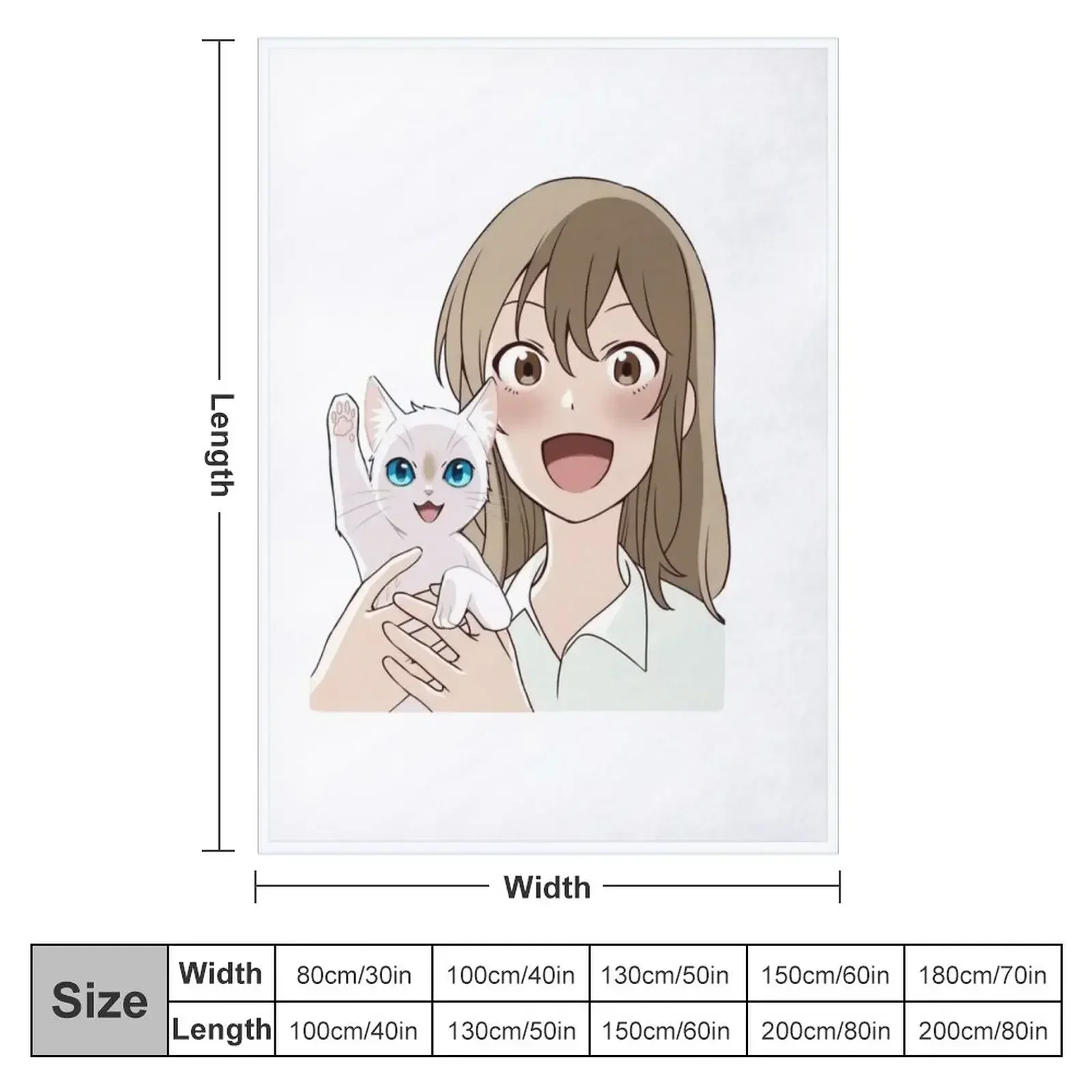 A whisker away - Happy Sasaki & Taro fanart Throw Blanket Luxury Summer Extra Large Throw Bed Blankets