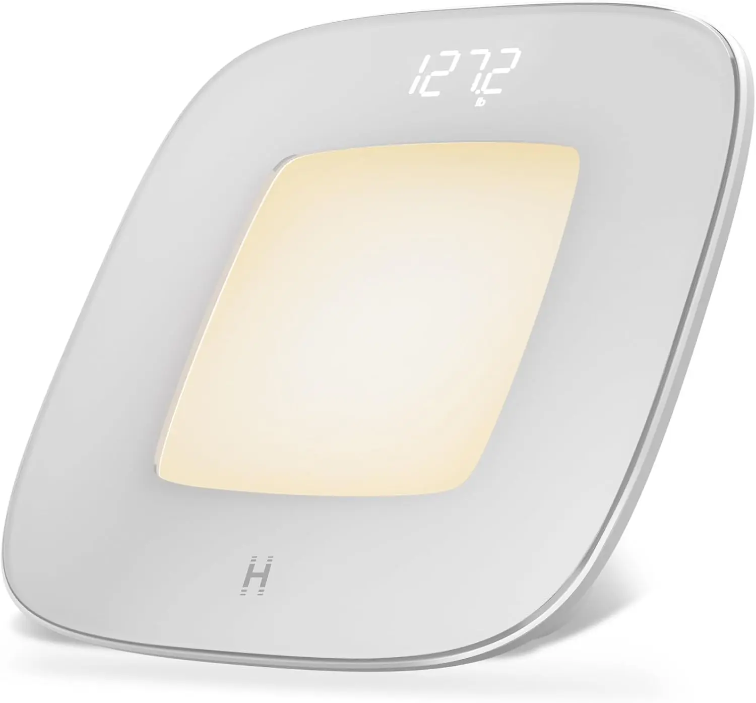 

Digital Bathroom Scale, Motion Sensing Ambient Center Illumination, Sleek Tempered Glass, High Precision Weight Measurement Up t