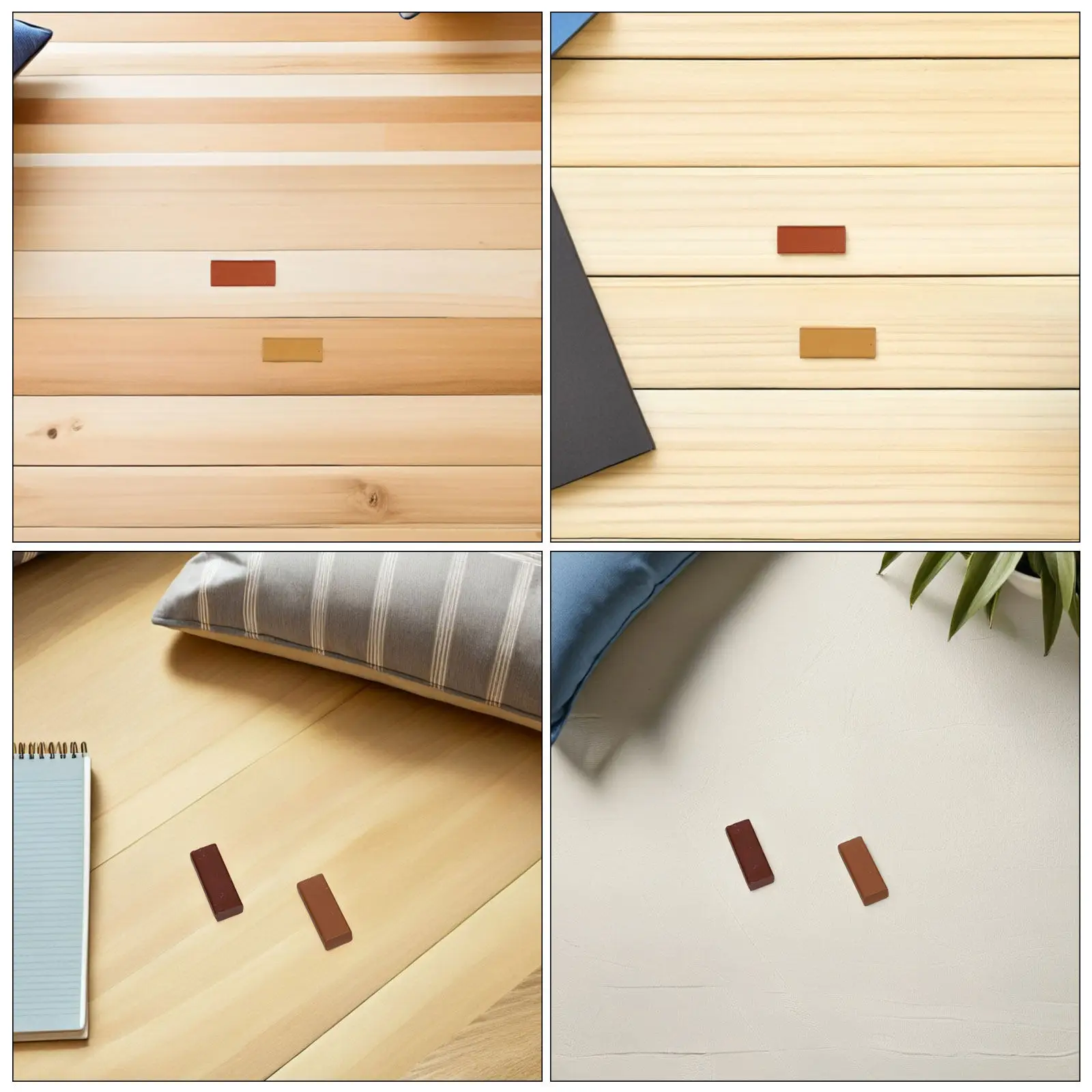 4Pcs Wood Floor Repair Crayon Set Ultra Hard Wax Sticks Heat Melt Cabinets Tables Touch Up Repair view 6