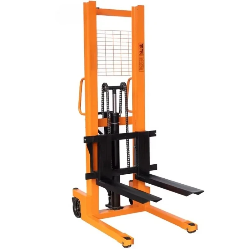 

Easy-to-operate stacker lift 400 kg fast manual platform stacker