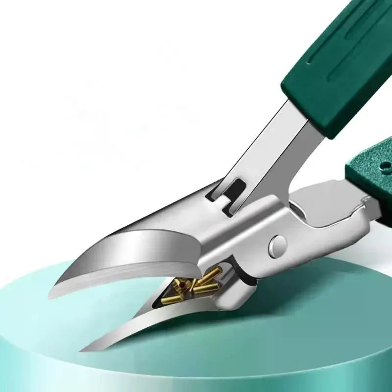 Anti-Splash Nail Clippers Large Thick Hard Special Nail Clippers Sharp Diagonal Pliers Nail Scissors Household Manicure Tools