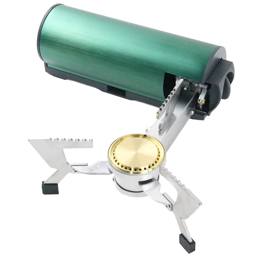 

High Quality Outdoor Box Folding Windproof Camping Gas Stove Portable Butane Stove Hiking Portable Gas Stove