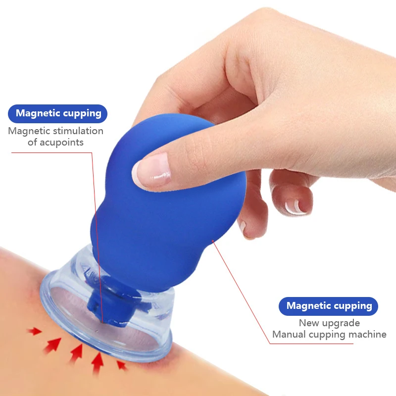 Vacuum Cupping Glass Jar Cellulite Massager For Face Acupuncture Hijama Suction Cup Slimming Fat Burning Health Care Face Sucker