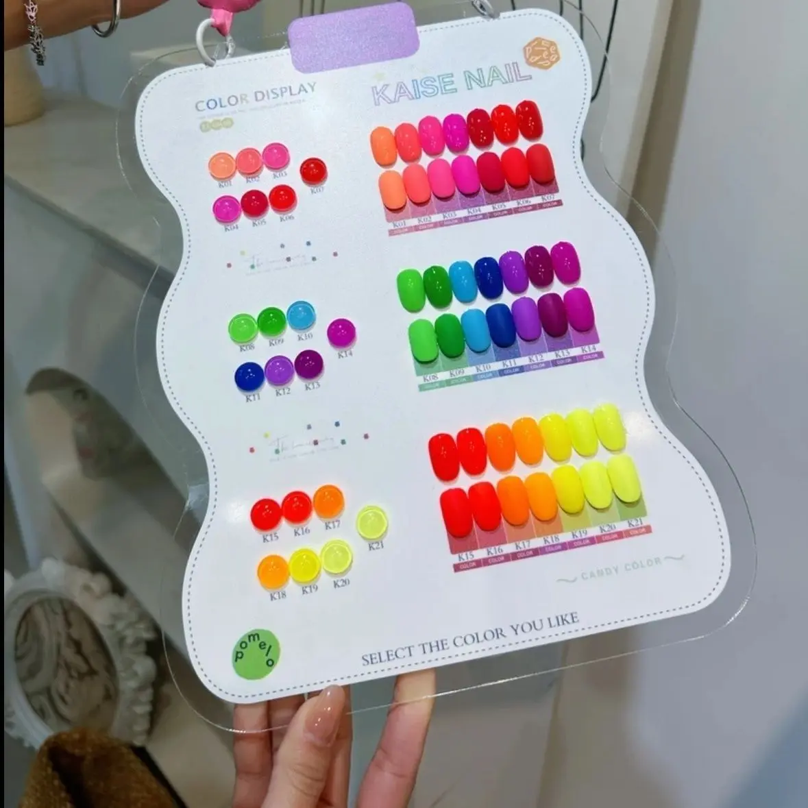 KAISE Mismatched 21 kleuren Nagelgel Set Fluorescerende Kleur Nagelsalon 2025 Nieuwe Hot koop Niet-giftig Losweken UV Gel Nail Art Kit