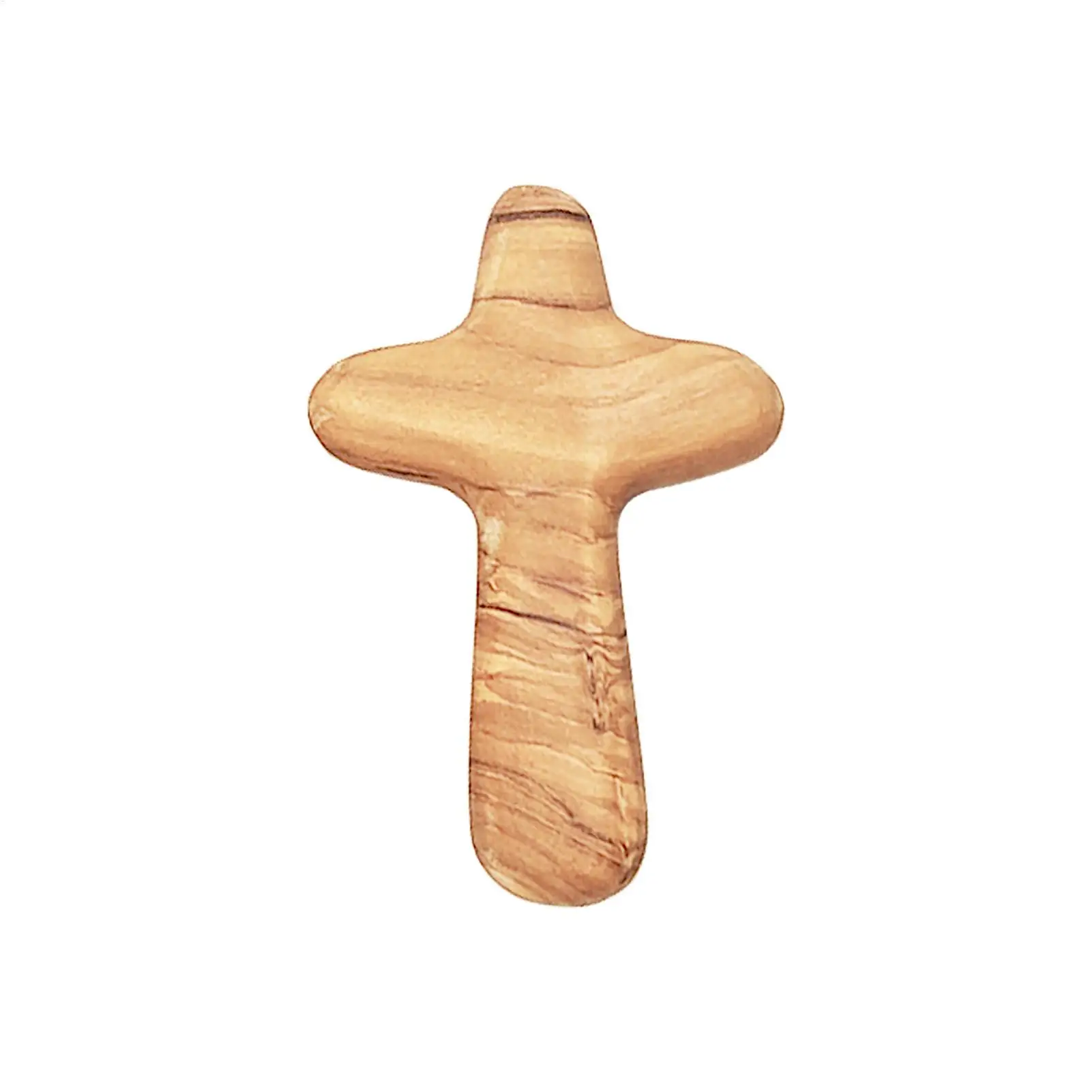 Crosses Prayer Smooth Hand Held Crosses for Praying Pocket Crosses Hand Held Crosses Clinging Crosses Small Wooden Crosseses