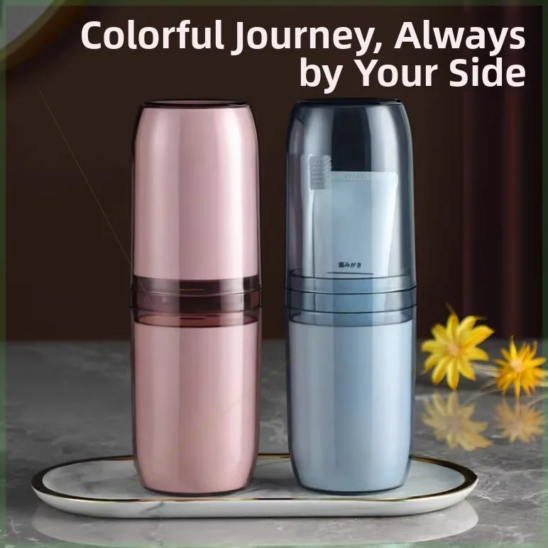 

Удобный портативный дорожный набор чашек для зубов, пара детей, креативная чашка Wa, держатель для хранения посуды для ухода за зубами