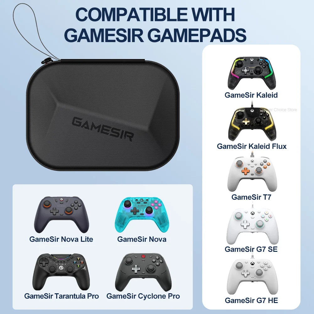 Gamesir Xbox Controller PS5 PS4 Gamepads Switch Joycon Carrying Case for Kaleid Flux G7 SE Nova Lite T7 G7 HE Joysticks Bag