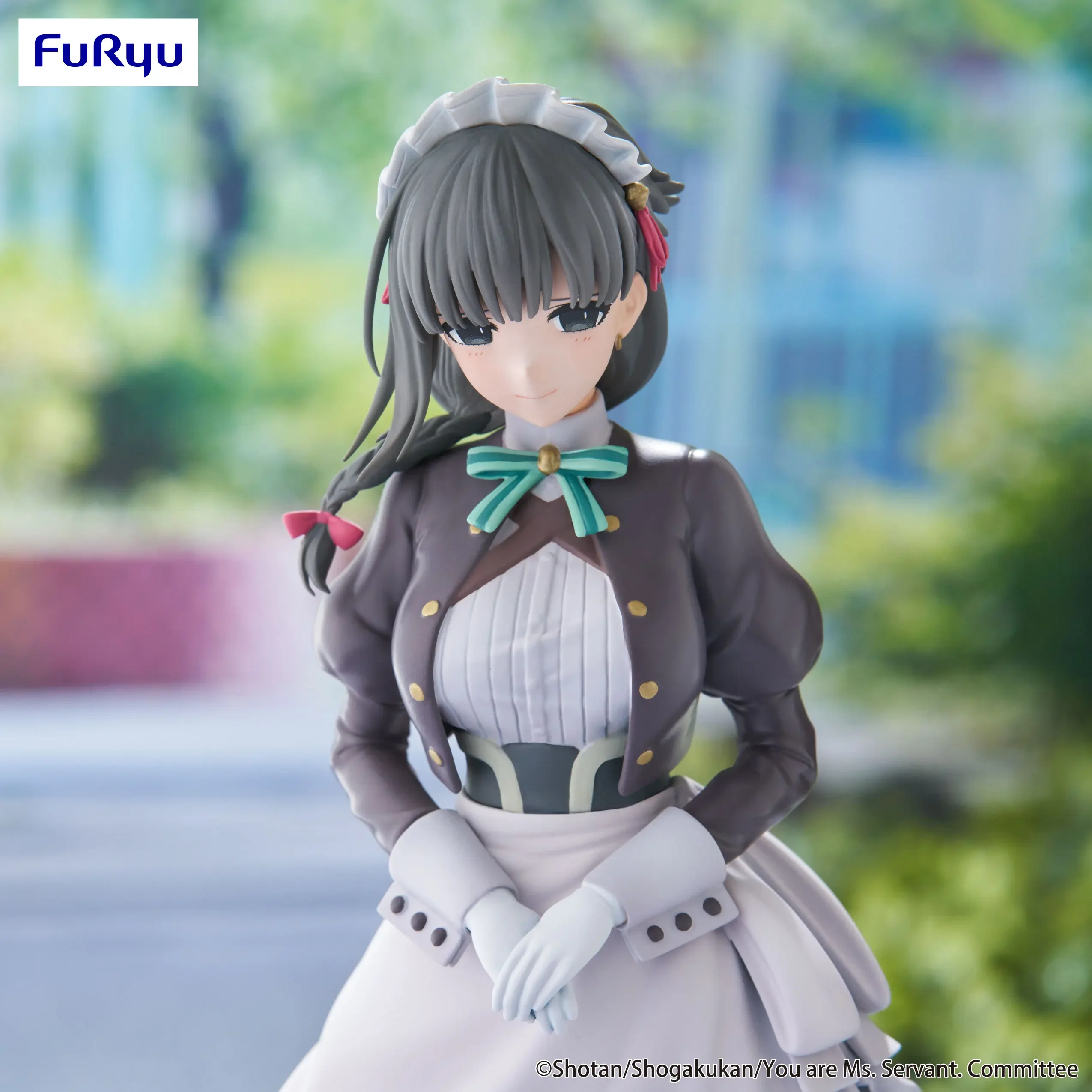 Original FuRyu Trio-Try-iT TTI คุณเป็นนางสาว Servant นางสาว Servant PVC อะนิเมะตัวเลข Action Figure ของเล่นคริสต์มาสของขวัญ