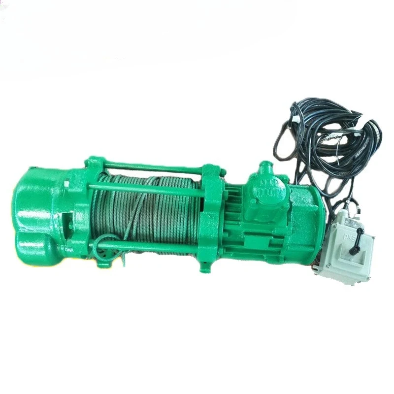 - Wire rope hoist, explosion-proof winch tractor