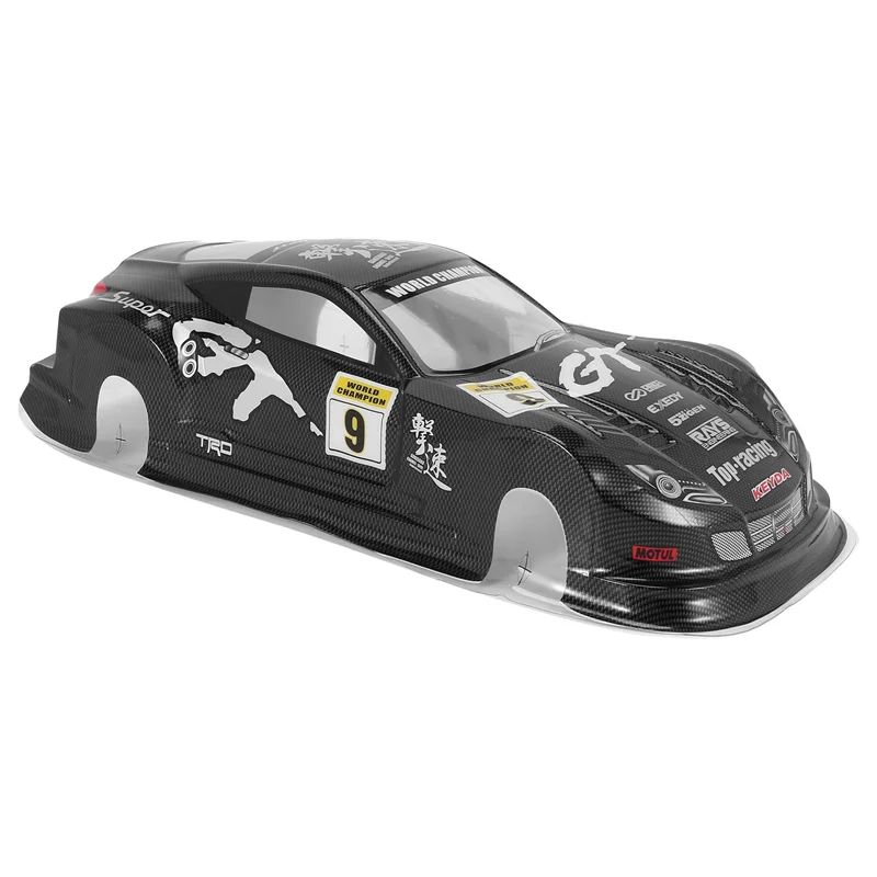 ABWE-RC 1:10 coche de conducción plana en carretera coche de deriva PVC 190MM GT carcasa de carrocería para HSP/HPI/Tamiya/ Kyosho/Sakura 94122 94123 D3 D4 CS R
