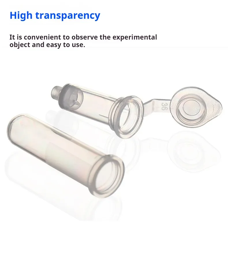 Lab DNA RNA Purification Column 2ml Extraction Collection Tube